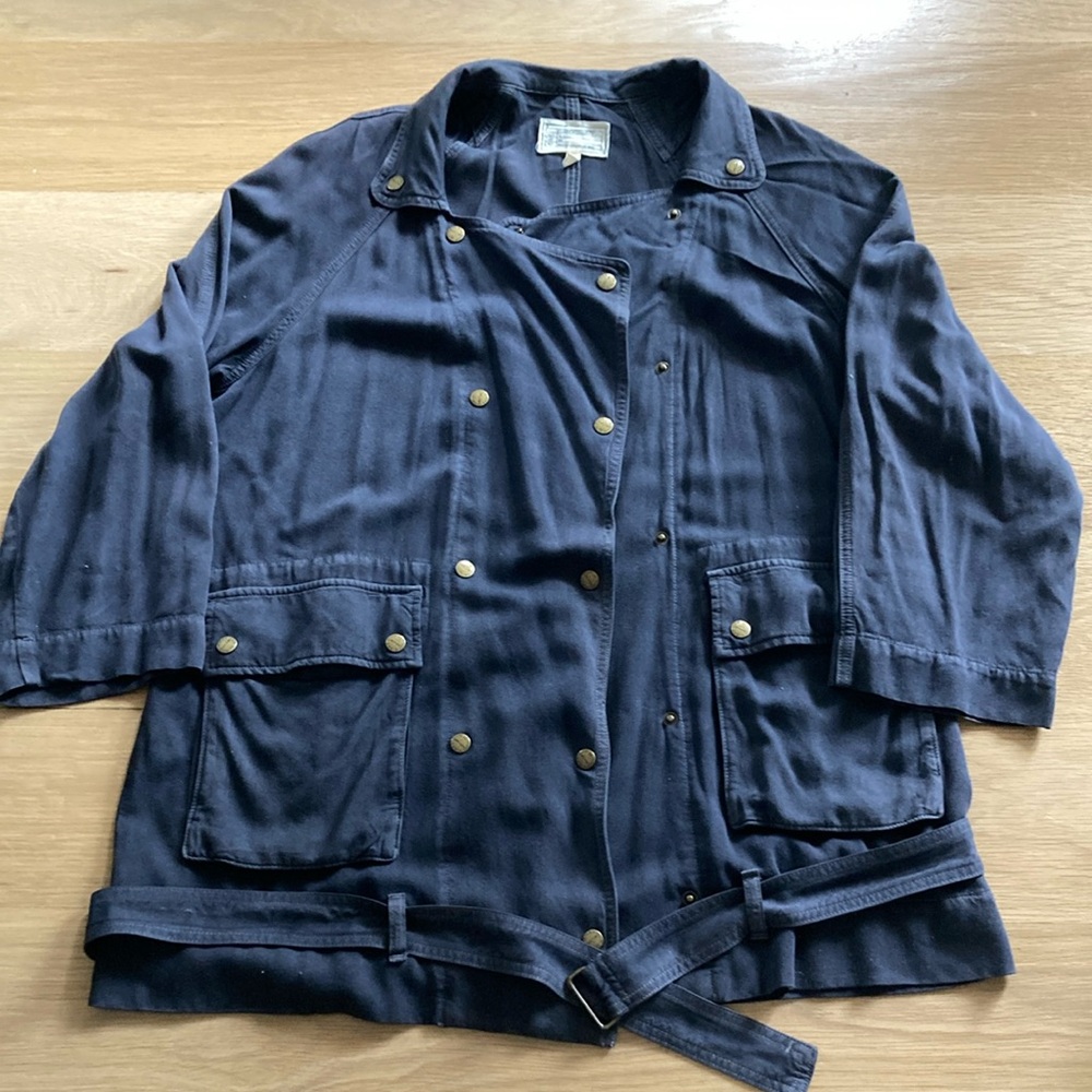 Current Elliot navy blue barn style jacket